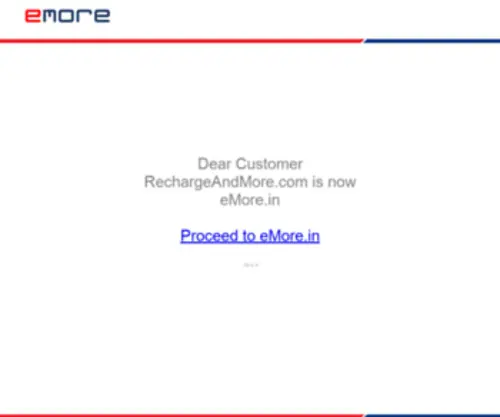 Rechargeandmore.com(Online Recharge Services) Screenshot