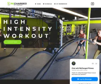 Rechargedfitness.com(ReCharge Your Life) Screenshot