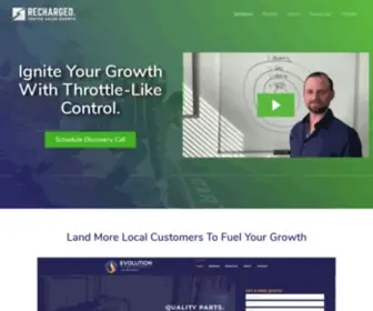 Rechargedsolutions.com(Marketing Agency & SEO Web Design Services) Screenshot