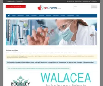 Rechem.ca(ReChem Labs) Screenshot