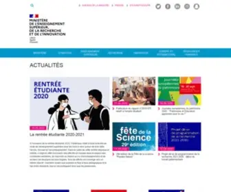 Recherche.gouv.fr(Accueil) Screenshot