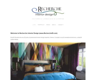 Rechercheid.com(Recherche Interior Design) Screenshot