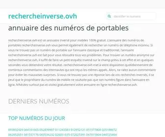 Rechercheinverse.ovh(Obtenir) Screenshot