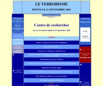 Recherches-Sur-LE-Terrorisme.com(Ben laden) Screenshot