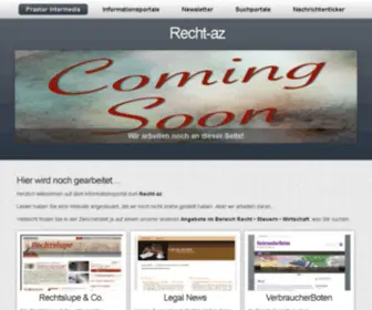 Recht-AZ.de(Recht A) Screenshot