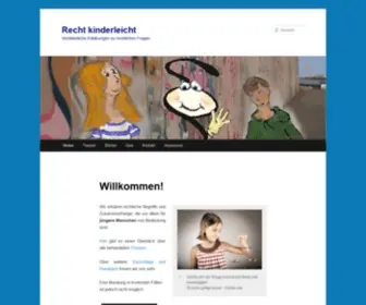 Recht-Kinderleicht.de(Recht Kinderleicht) Screenshot