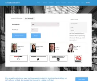 Rechtsanwaelte-IN-Leipzig.de(Leipziger Anwaltssuchdienst) Screenshot