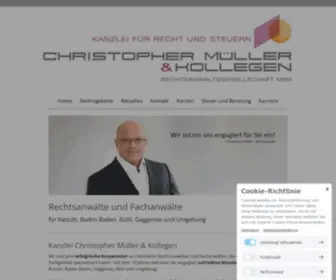 Rechtsanwaelte-Kanzlei-Mueller.de(Rechtsanwälte Fachanwälte) Screenshot