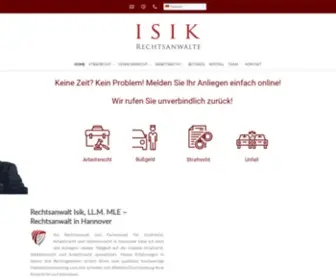 Rechtsanwalt-IN-Hannover.de(Dogukan Isik) Screenshot