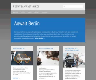 Rechtsanwalt-Nikci.com(Rechtsanwalt Nikci) Screenshot