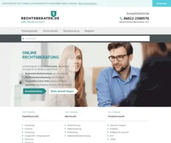 Rechtsberater.de(Ihr Rechtsportal) Screenshot