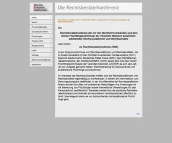 Rechtsberaterkonferenz.de(Die Rechtsberaterkonferenz) Screenshot