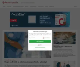 Rechtsdepesche.de(Für das Gesundheitswesen) Screenshot