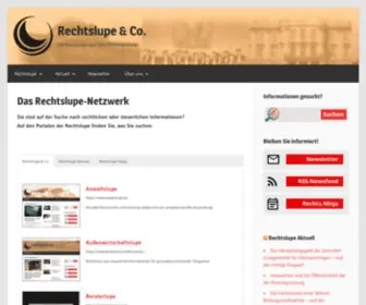 Rechtslupe.org(Rechtslupe & Co) Screenshot