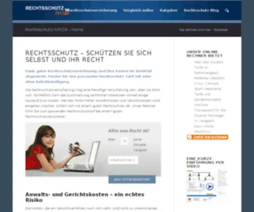 Rechtsschutz-Info24.de(Rechtsschutz Info 24) Screenshot