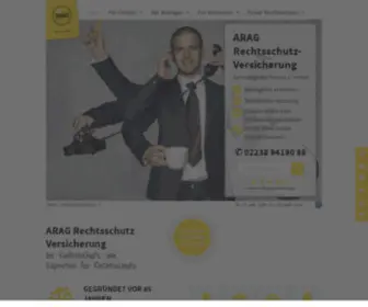 Rechtsschutz-Koeln.de(ARAG Rechtsschutzversicherung Köln) Screenshot