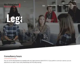 Rechtswinkelamsterdam.nl(Juridisch advies) Screenshot