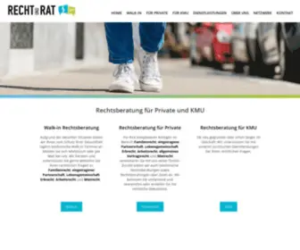 Rechtundrat.ch(Recht und Rat) Screenshot