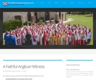 Rechurch.org(The Reformed Episcopal Church) Screenshot
