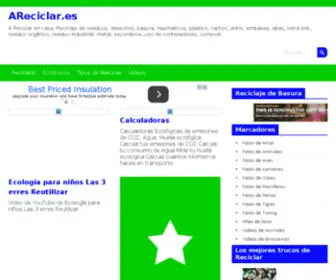 Reciclarencasa.com.ar(Reciclar en casa) Screenshot