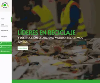 Reciclemosjuntos.com.mx(Reciclaje) Screenshot