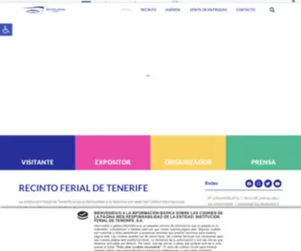 Recintoferialdetenerife.com(Recinto Ferial de Tenerife) Screenshot