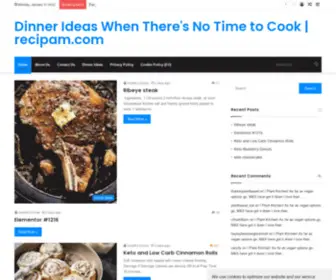 Recipam.com(Browse our Dinner recipes. Delicious and easy to follow recipes) Screenshot