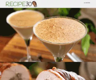 Recipe30.com(Easy Meals with Video Recipes by Chef Joel Mielle) Screenshot