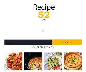 Recipe52.com(Pakistani Recipes & some Fruit Delights) Screenshot