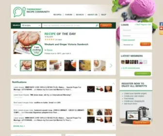 Recipecommunity.co.uk(Thermomix) Screenshot