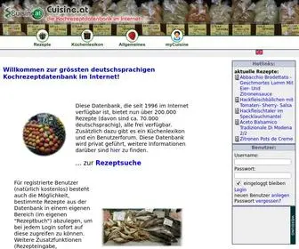 Recipedatabase.eu(Die Kochrezeptdatenbank) Screenshot