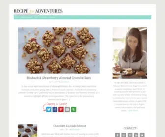 Recipeforadventures.com(Recipe For Adventures) Screenshot