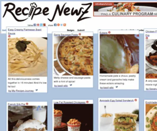 Recipenewz.com(Recipenewz) Screenshot
