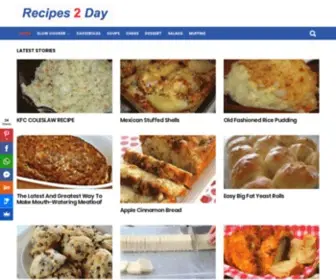 Recipes2Day.org(Best Recipes) Screenshot