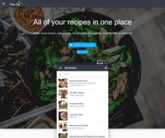 Recipesage.com(The Personal Recipe Keeper) Screenshot