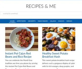 Recipesandme.com(Recipes & Me) Screenshot