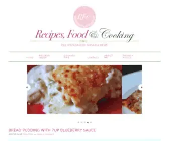 Recipesfoodandcooking.com(Recipes Food and Cooking) Screenshot