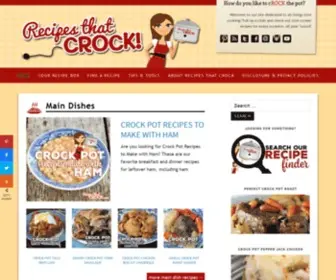 Recipesthatcrock.com(Recipes That Crock) Screenshot