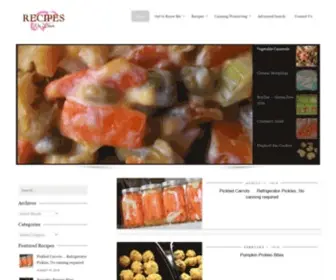 Recipeswelove.net(Recipes We Love) Screenshot