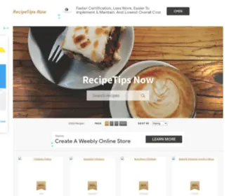 Recipetips-Now.com(Recipes) Screenshot