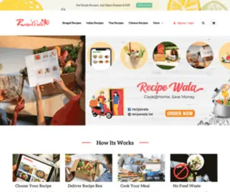 Recipewala.net(Recipe Wala) Screenshot