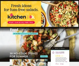 Recipezaar.com(Thousands Of Free Recipes From Home Chefs With Recipe Ratings) Screenshot