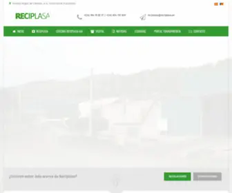 Reciplasa.es(Reciplasa) Screenshot