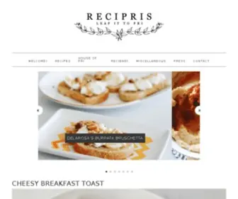 Recipris.com(Vegetarian) Screenshot