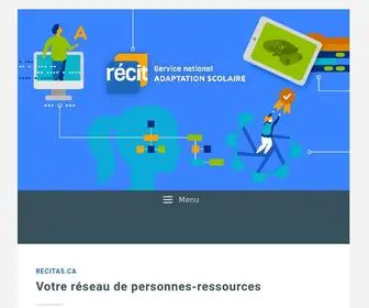 Recitas.ca(Votre réseau de personnes) Screenshot