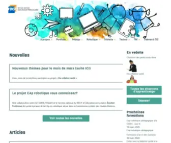 Recitpresco.qc.ca(Accueil) Screenshot
