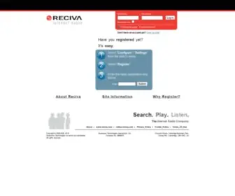 Reciva.com(Reciva Internet Radio) Screenshot