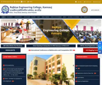 Reck.ac.in(Rajkiya Engineering College) Screenshot