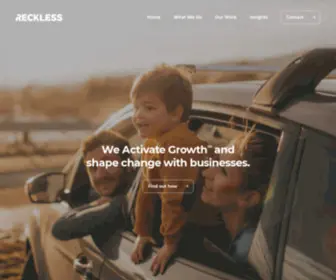 Reckless.agency(Full Service Digital Agency) Screenshot