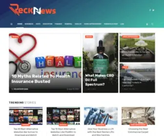 Recknews.com(Get News headlines and Articles from all around the world) Screenshot